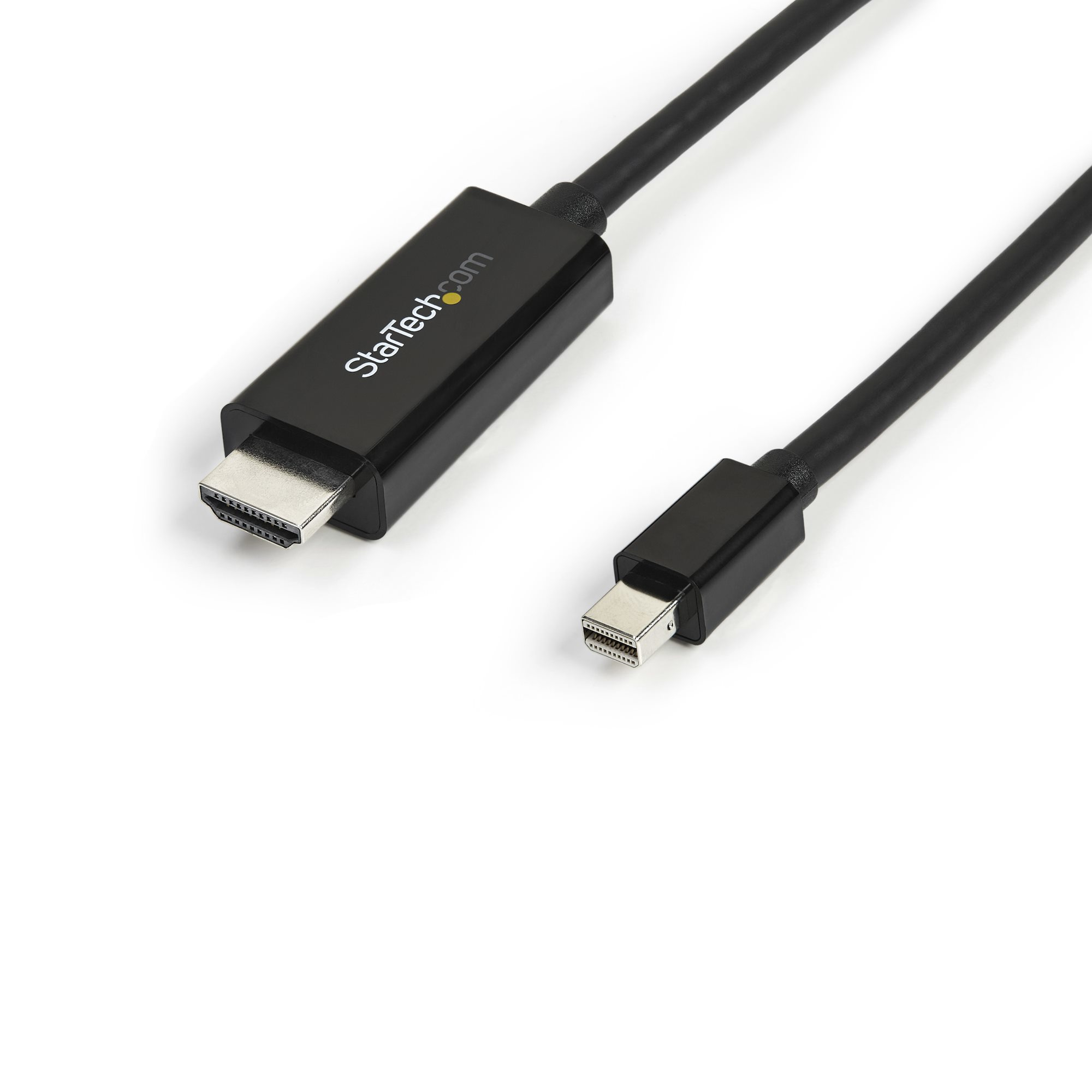 Cable de 3m Conversor Mini DisplayPort a HDMI - con Vídeo de 4K 30Hz - Cable Adaptador mDP a HDMI - MiniDP o Thunderbolt 1/2 para Mac o PC - Cable Convertidor MiniDP a HDMI