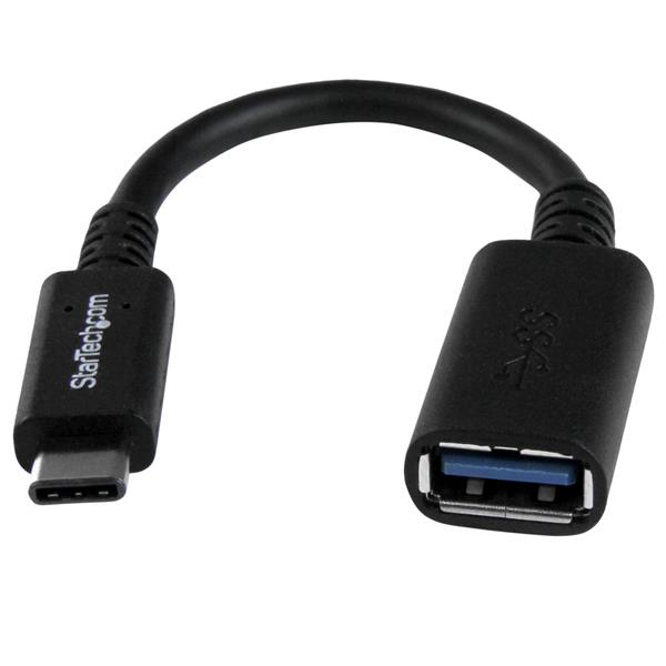 Adaptador USB-C a USB - USB 3.0 (5Gbps) - 15cm - con Certificación USB-IF - USB-C a USB-A - USB 3.2 Gen 1 - Adaptador USB Tipo C