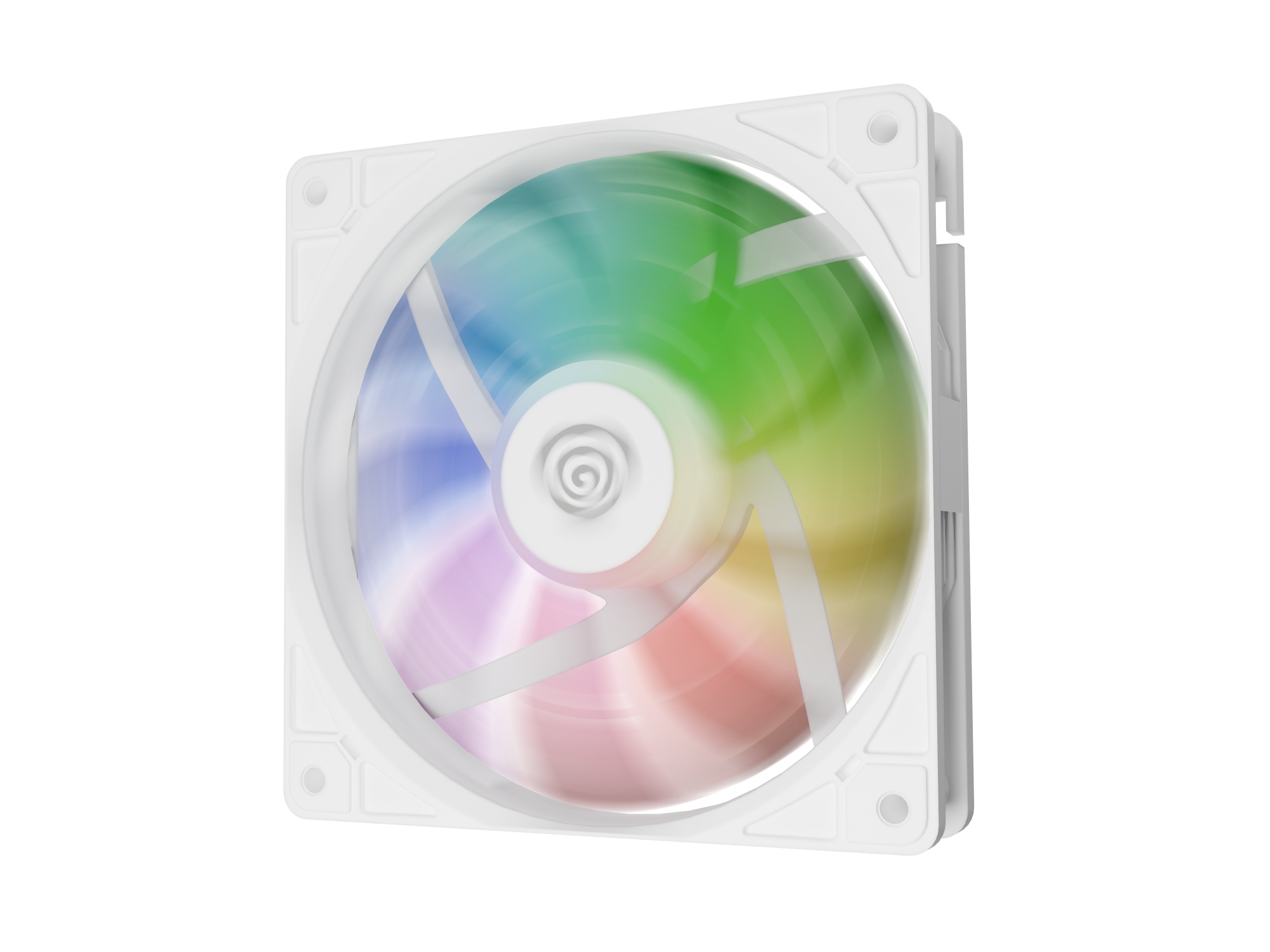 Oxal 120 ARGB White Carcasa del ordenador Ventilador 12 cm Blanco