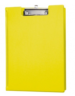 2339213 portapapel A4 Cartón, Plástico Amarillo