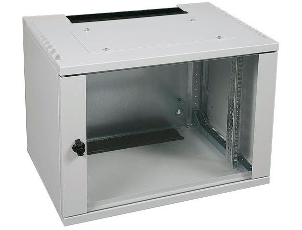 Knürr 050100081 armario rack 9U Bastidor de pared Gris