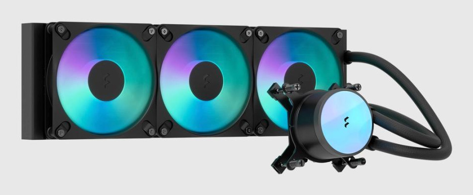 Radius 360 RGB Black Procesador Sistema de refrigeración líquida todo en uno 12 cm Negro 1 pieza(s)