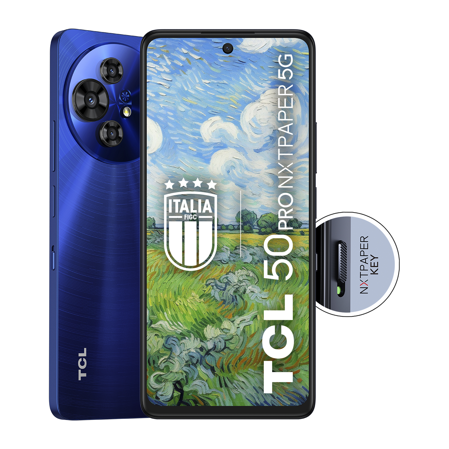 50 Pro NXTPAPER 5G 17,3 cm (6.8") SIM doble Android 14 USB Tipo C 8 GB 512 GB 5010 mAh Azul