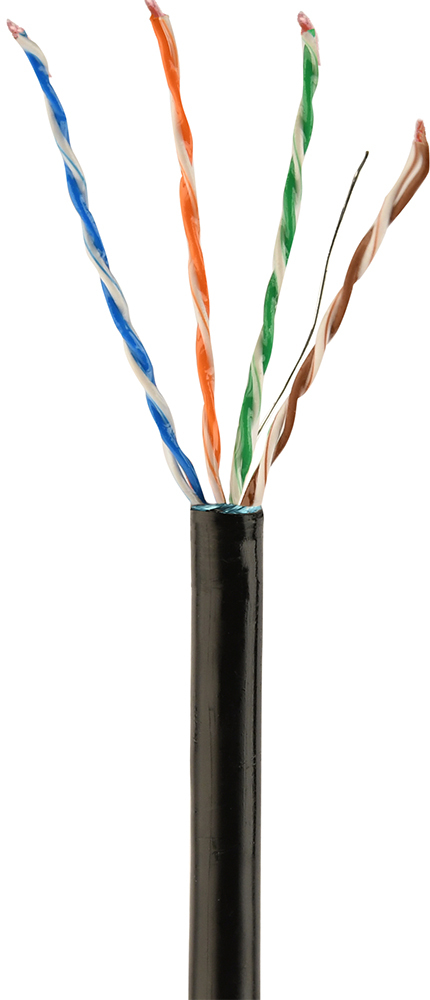CAT5e FTP 305m cable de red Negro F/UTP (FTP)