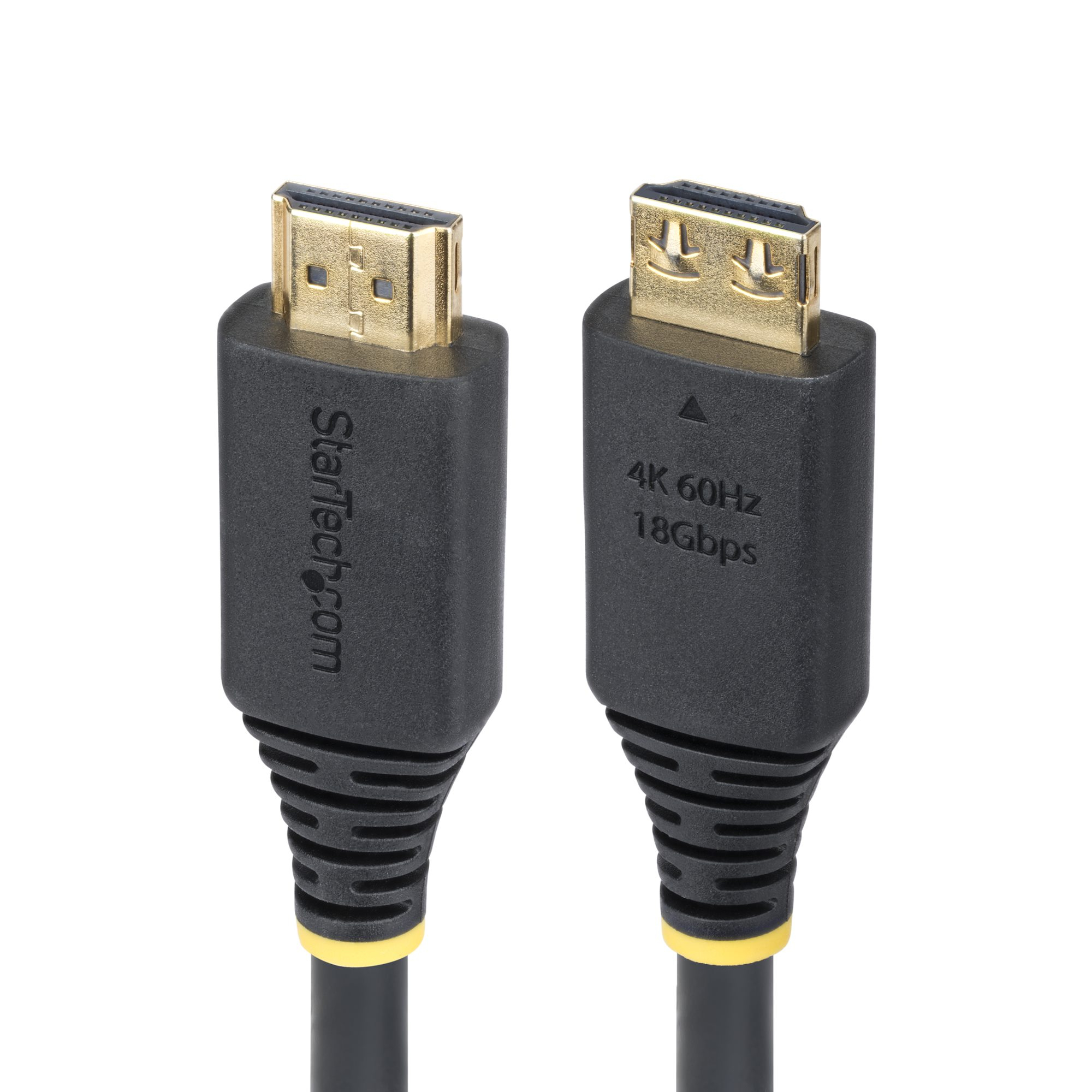 Cable HDMI de Alta Velocidad de 2m - Conectores de Agarre - 4K60Hz/1440p 144Hz - HDR10/HDCP 2.2/ARC - UHD - 18Gbps - Cable HDMI para Monitor o Proyector - Recubrimiento de TPE