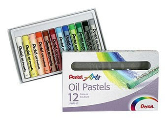 PHN4-12 pastel Pastel al óleo Suave Multicolor 12 pieza(s)