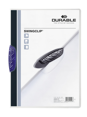 Swingclip archivador Polipropileno (PP) Azul oscuro