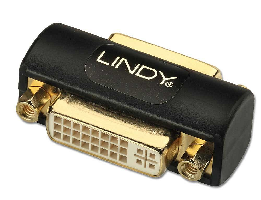 41233 cambiador de género para cable DVI Negro