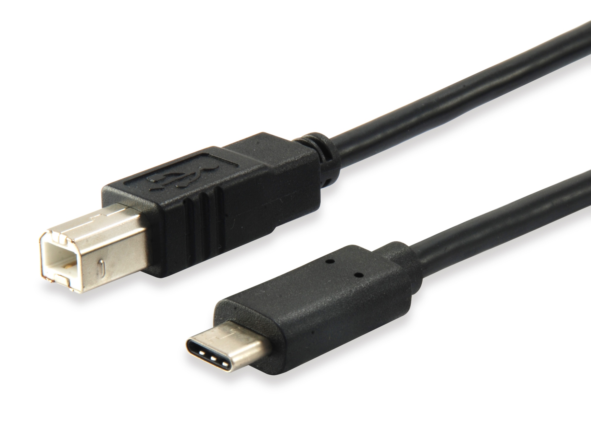 Cable USB 2.0 C a B, M/M, 1,0m