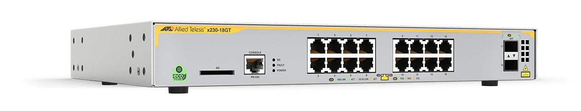 AT-X230-18GT-30 switch Gestionado L3 Gigabit Ethernet (10/100/1000) Gris