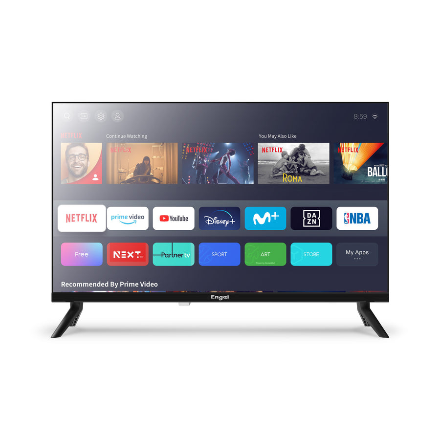 LE 2486 SM 61 cm (24") HD Smart TV Wifi Negro 200 cd / m²