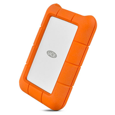 Rugged USB-C disco duro externo 1 TB Naranja