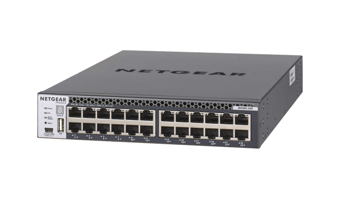 XSM4324CS Gestionado L3 10G Ethernet (100/1000/10000) 1U Negro