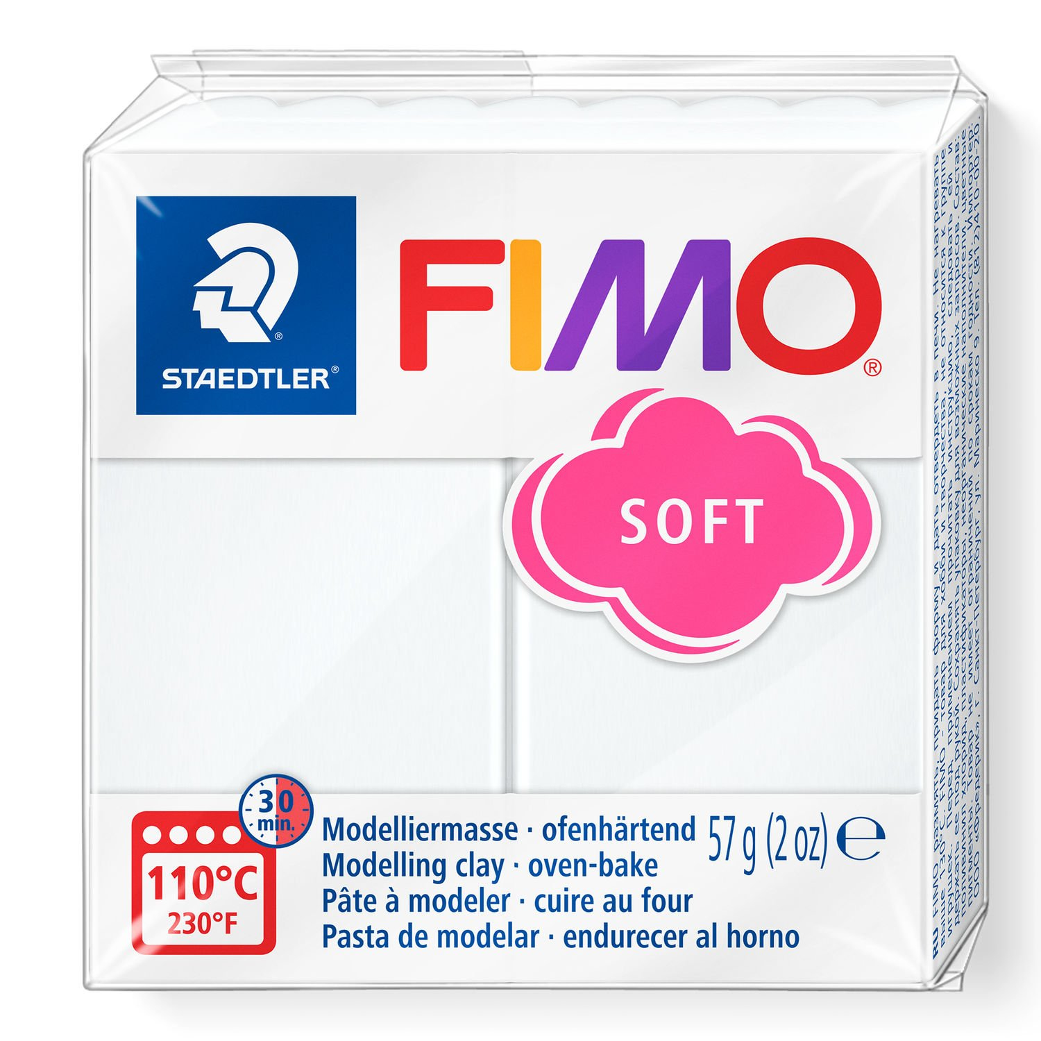 FIMO 8020 Pasta de modelar 57 g Blanco 1 pieza(s)