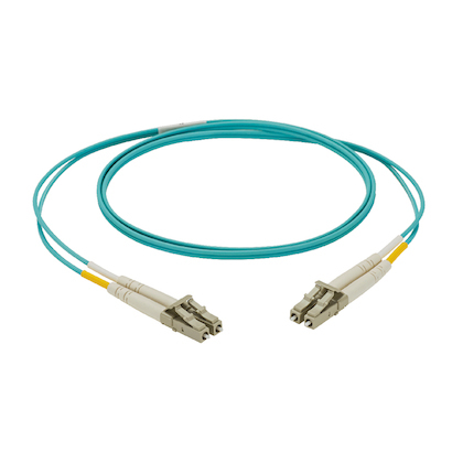 NKFPX2ELLLSM005 cable de fibra optica 5 m LC OM3 Color aguamarina, Azul