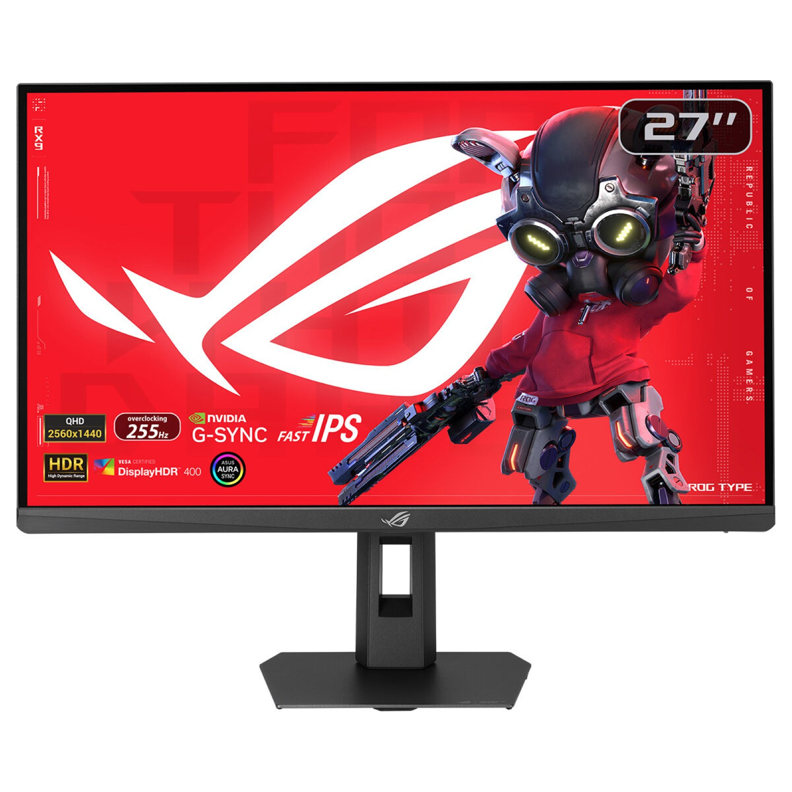 ROG Strix XG27ACMES pantalla para PC 68,6 cm (27") 2560 x 1440 Pixeles Wide Quad HD LCD Negro