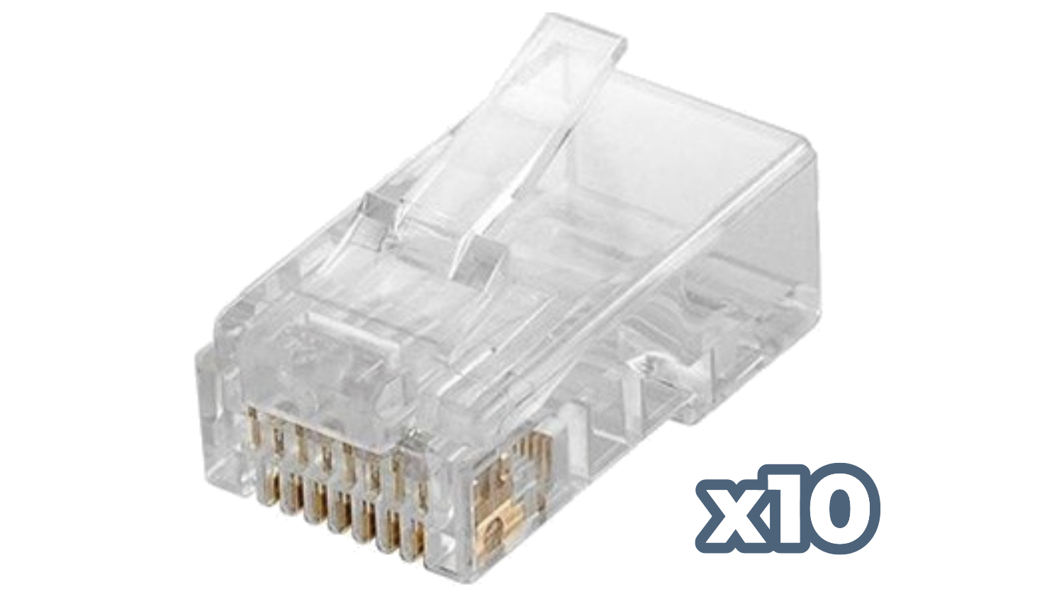 Conector RJ45 Cat.6 UTP AWG23 Sólido - PHK 45C6