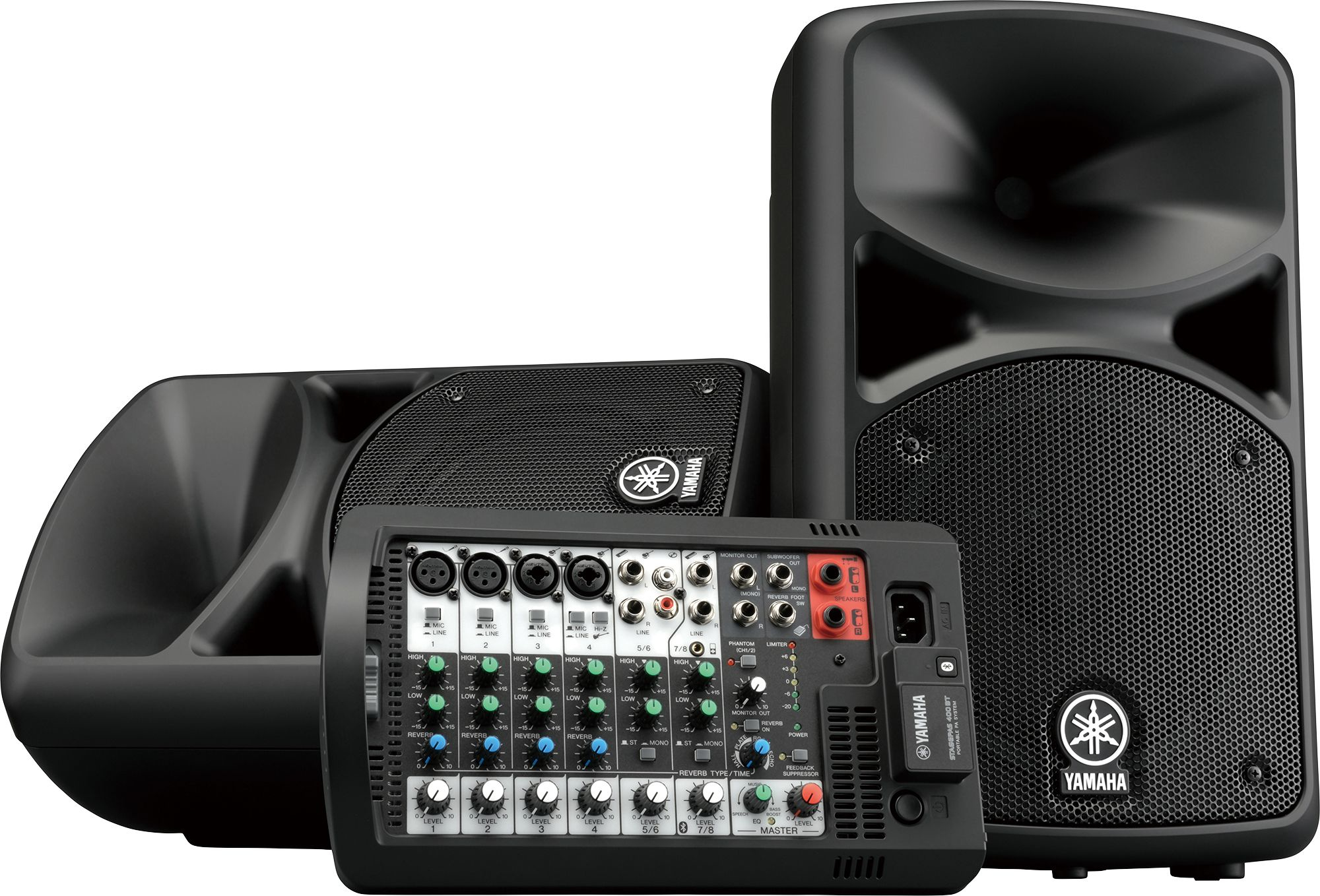 Stagepas 400BT Sistema de megafonía independiente 400 W Negro