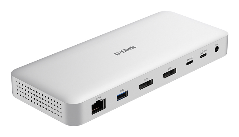 DUF-901/E base para portátil y replicador de puertos Alámbrico USB4 Gris