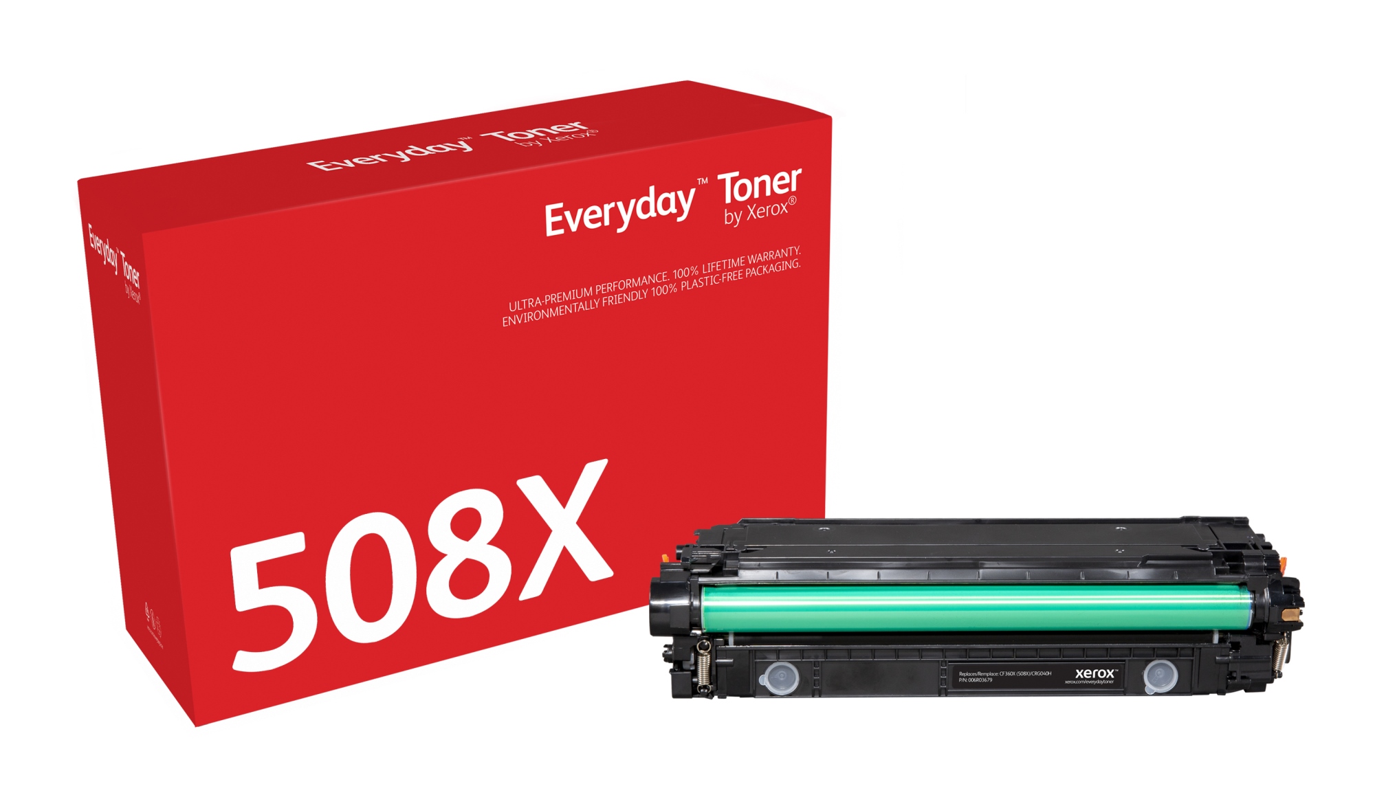 Everyday Toner Everyday Negro di Xerox compatibile con HP 508X (CF360X), Capacidad alta