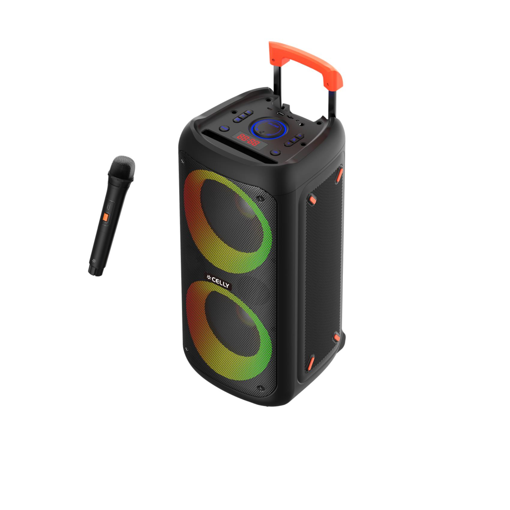 PARTYSPEAKERWLM altavoz portátil o de fiesta Altavoz para fiestas Negro 40 W