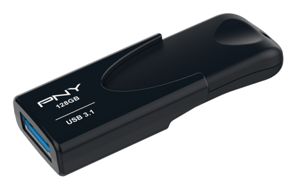 Attache 4 unidad flash USB 128 GB USB tipo A 3.2 Gen 1 (3.1 Gen 1) Negro