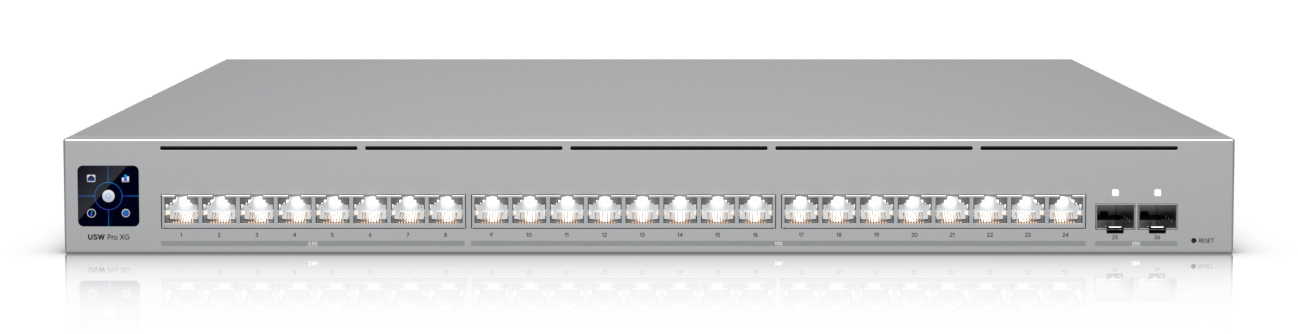 UniFi Pro XG 24 Gestionado L2/L3 10G Ethernet (100/1000/10000) 1U Gris