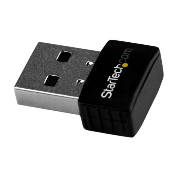 Adaptador USB Inalámbrico de WiFi Dongle Inalámbrico de Dos Bandas AC600 - 2,4GHz / 5GHz - Adaptador de Red Inalámbrica 802.11ac para Ordenador Portátil