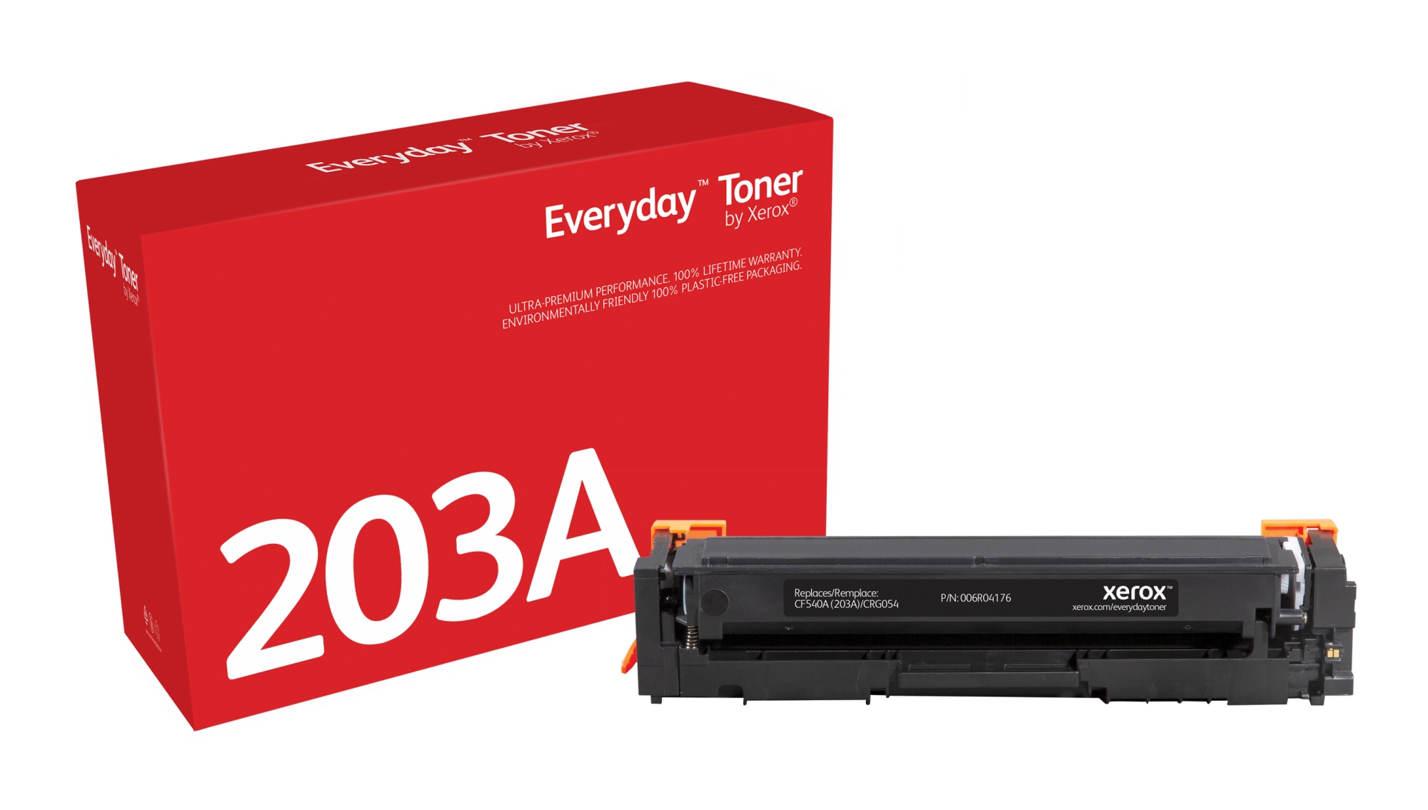 Everyday Toner Everyday Negro di Xerox compatibile con HP 203A (CF540A), Capacidad estándar