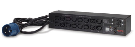 AP7922B unidad de distribución de energía (PDU) 16 salidas AC 2U Negro