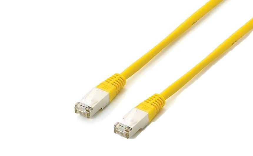 605667 cable de red Amarillo 0,5 m Cat6a S/FTP (S-STP)