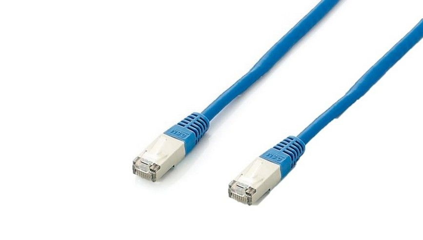 605637 cable de red Azul 0,5 m Cat6a S/FTP (S-STP)