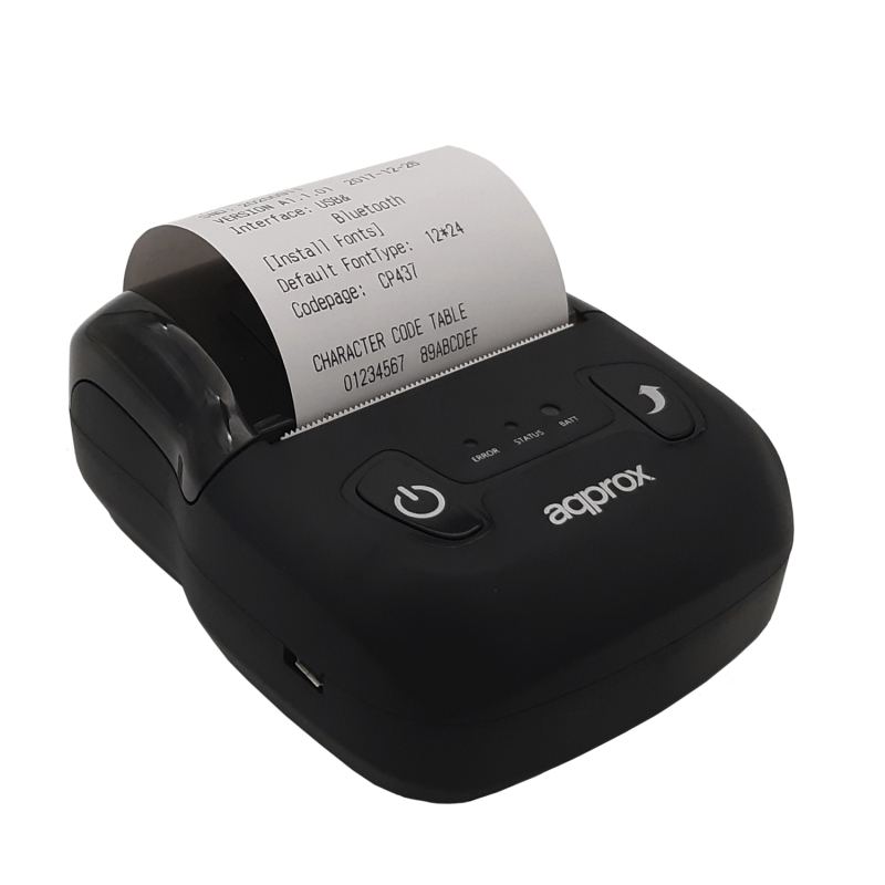 appPOS58PORTABLE+ 203 x 203 DPI Inalámbrico y alámbrico Térmico Impresora portátil