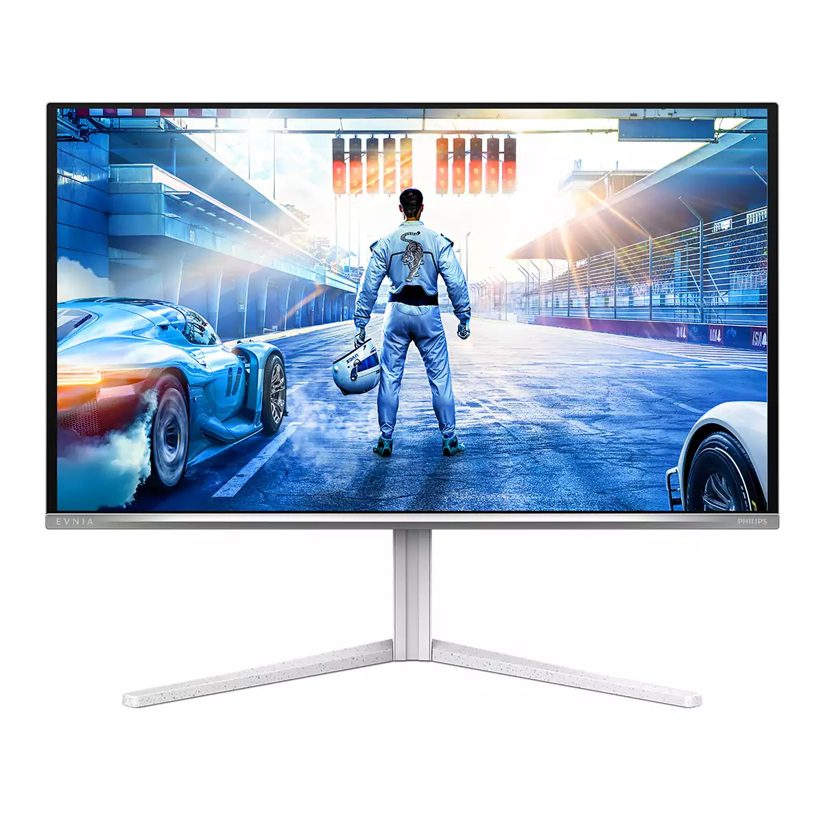 Evnia 6000 27M2N6501L/00 pantalla para PC 67,3 cm (26.5") 2560 x 1440 Pixeles Quad HD QD-OLED Blanco