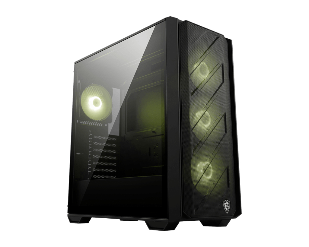 MAG FORGE 330R AIRFLOW carcasa de ordenador Midi Tower Negro, Transparente