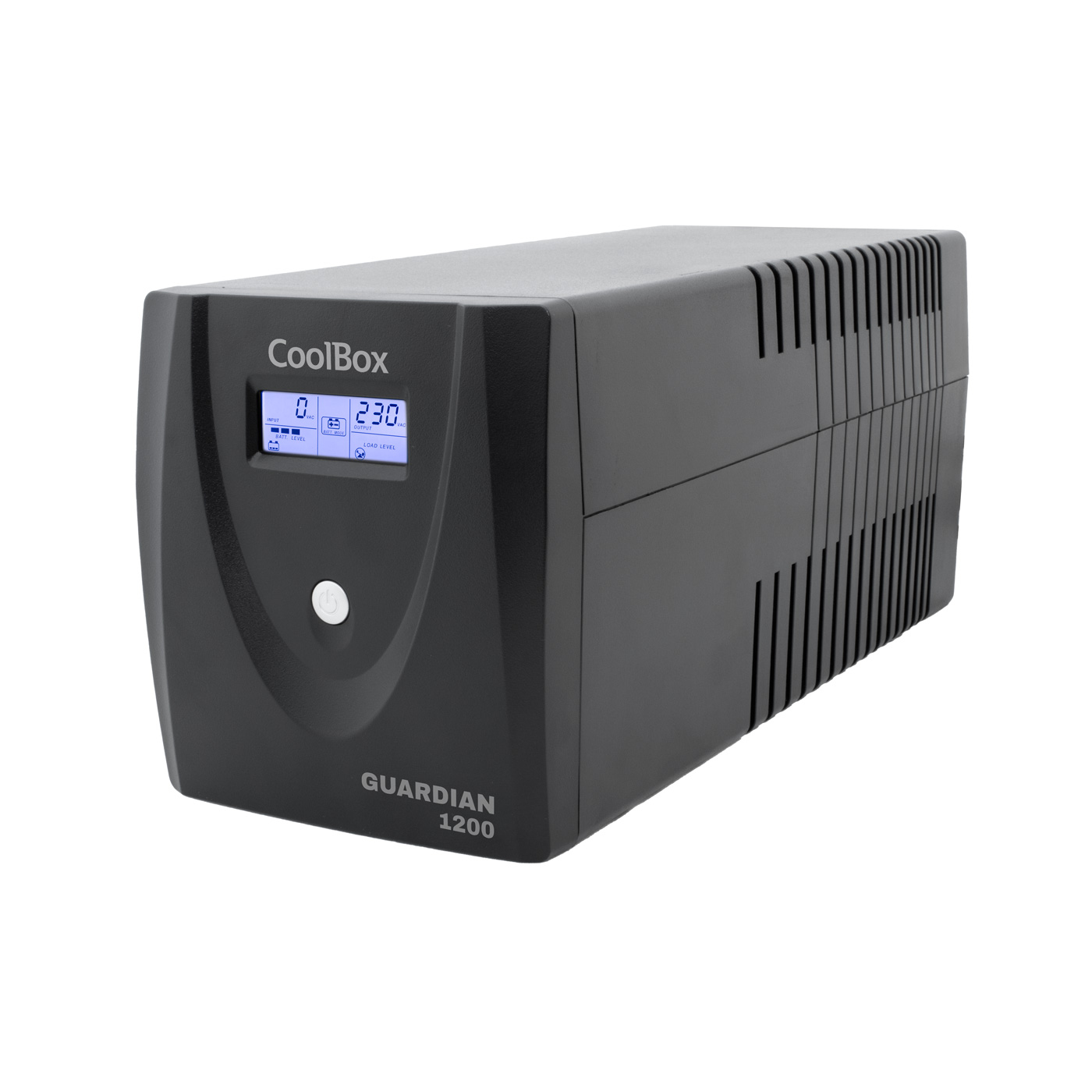 SAI GUARDIAN3 LCD 1200VA 720w 4 SCHUKOS + SOFTWARE
