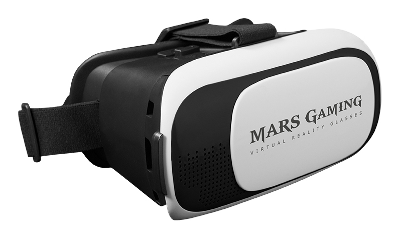 MARKETVR dispositivo de visualización montado en un casco Gafas de realidad virtual Negro, Blanco