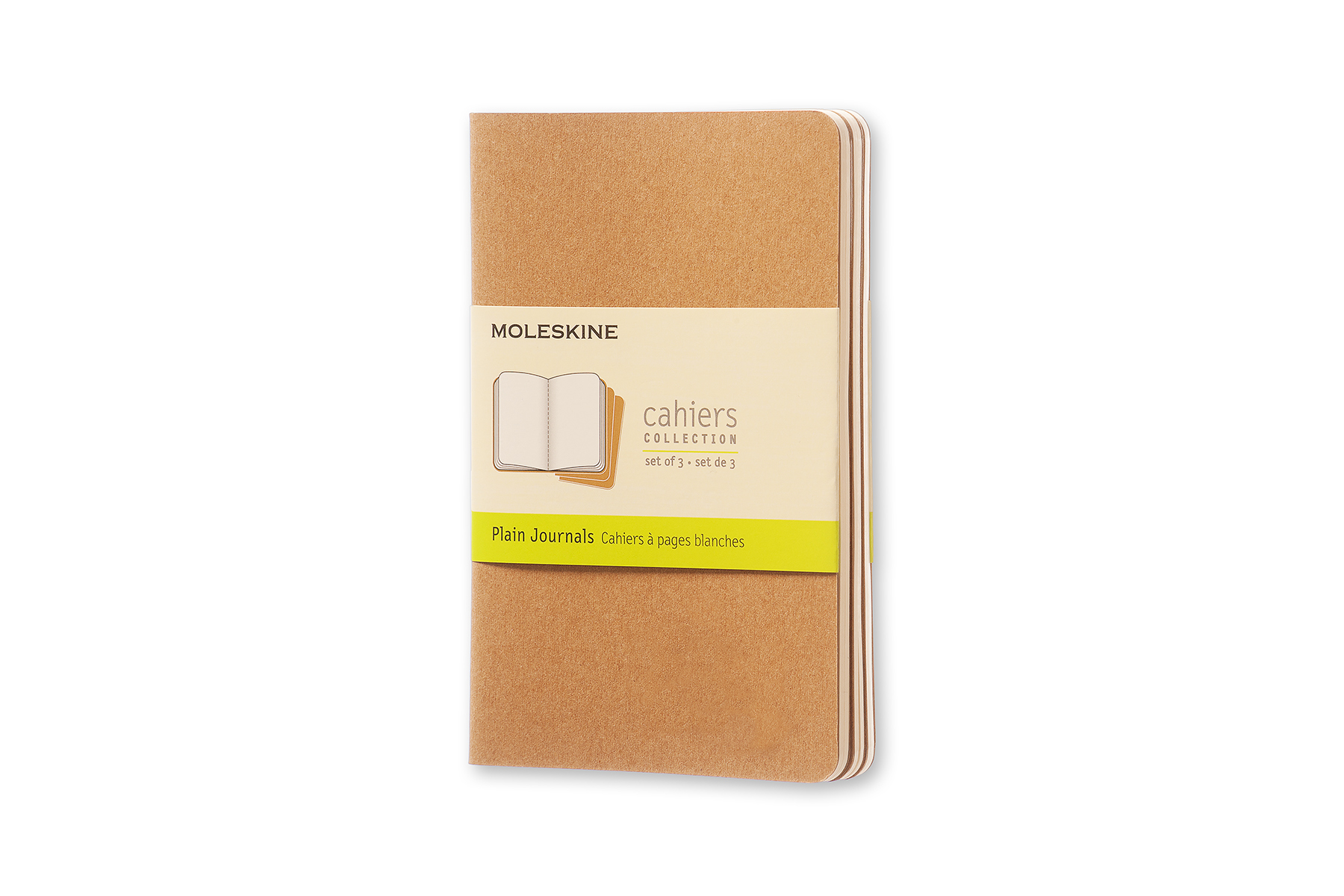 QP413 cuaderno y block 64 hojas Marrón