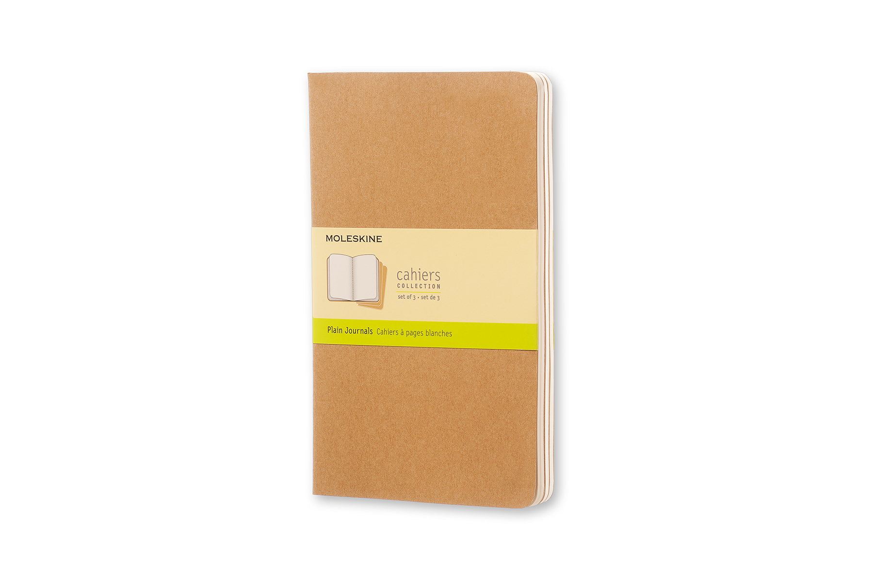 QP418 cuaderno y block 80 hojas Marrón