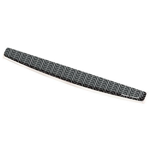 9653601 descansa muñecas Gel Negro, Gris