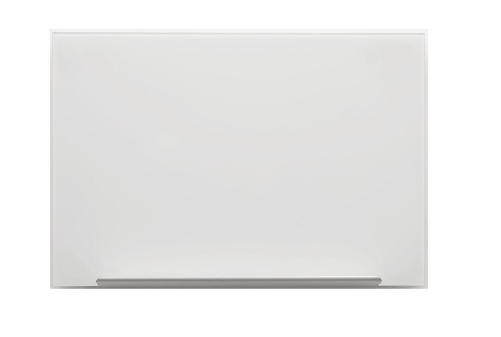 Pizarra de cristal Diamond magnética color blanco 993x559 mm