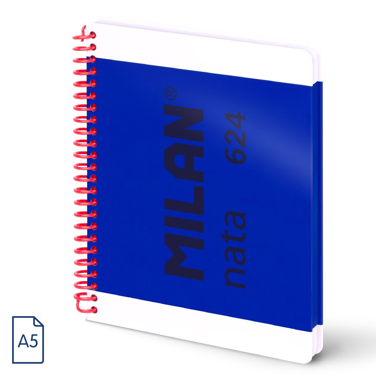 57053E80B cuaderno y block A5 80 hojas Azul 57053E80B - Pack de 3 unidades