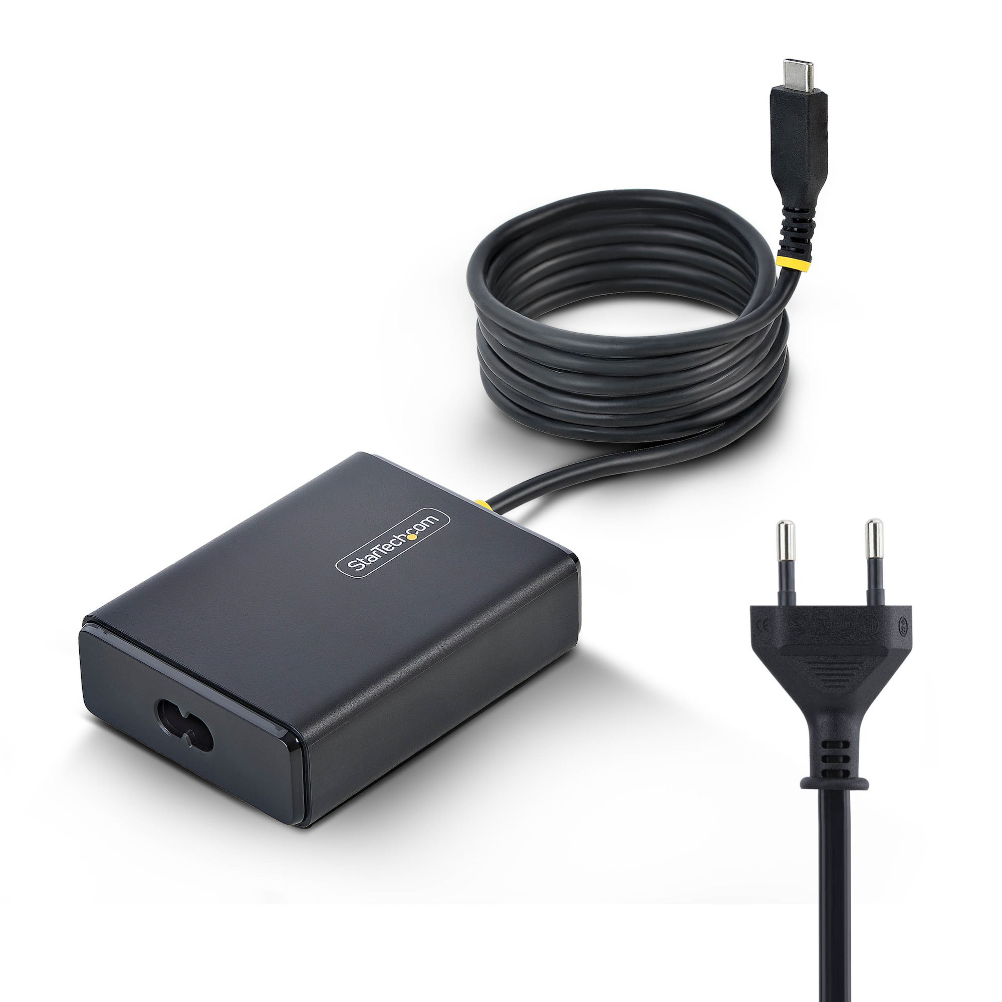 Cargador USB-C para Portátil con Cable Tipo C Integrado de 1,5m - Bloque Cargador Tipo C para MacBook Pro, Dell XPS, HP ProBook - 100W