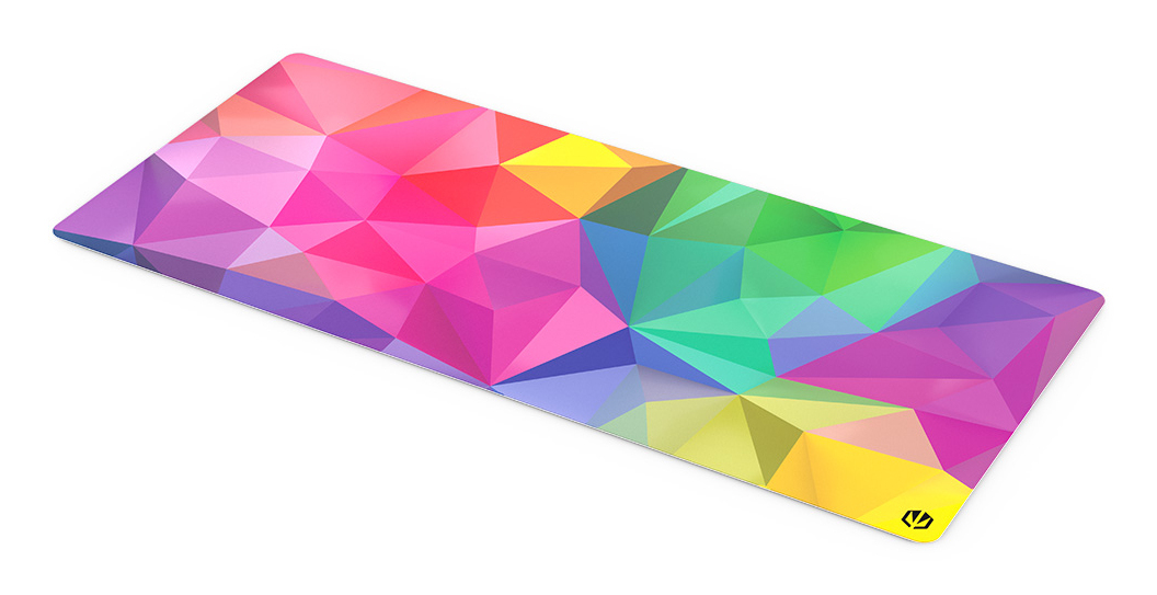 Crystal Spectrum XL Alfombrilla de ratón para juegos Multicolor