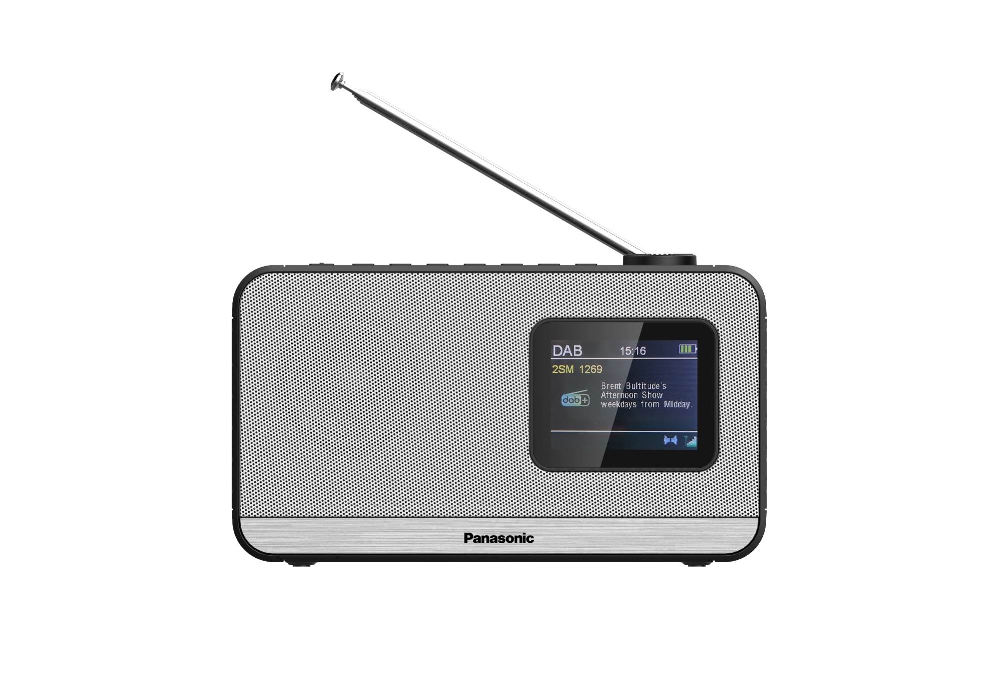 RF-D15 Portátil Digital Negro, Plata