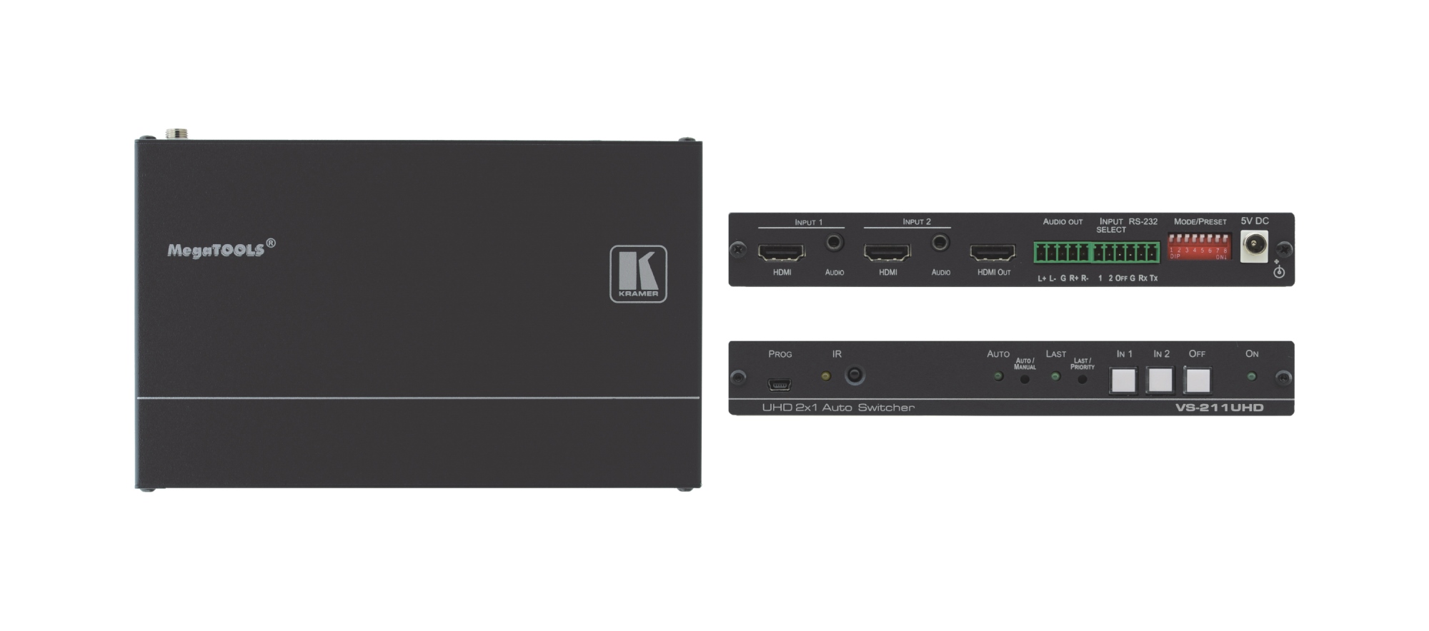 VS-211UHD interruptor de video HDMI