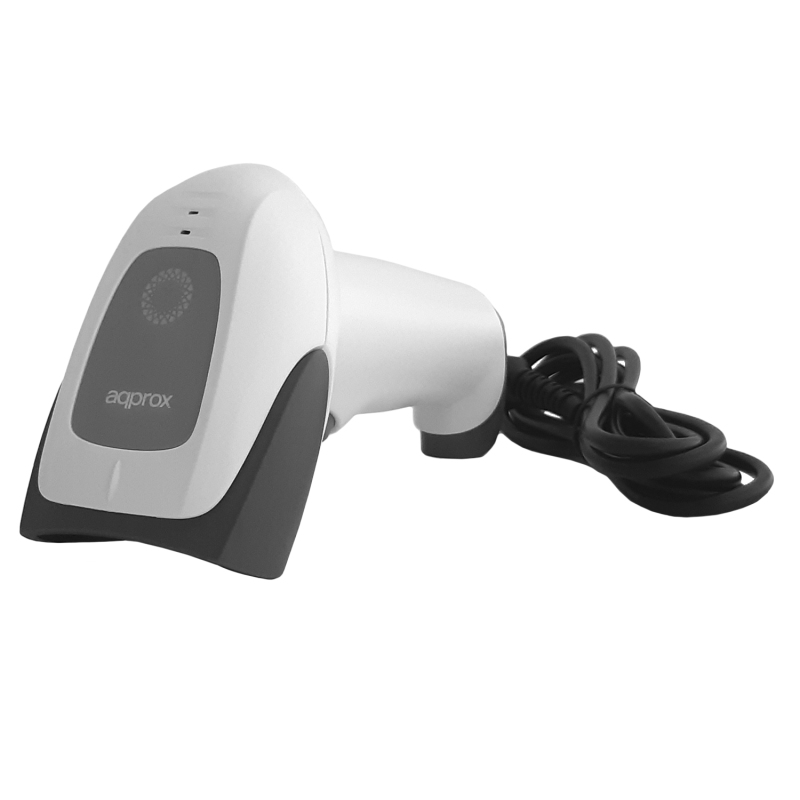 APPLS22WH lector de código de barras Lector de códigos de barras portátil 1D/2D Blanco