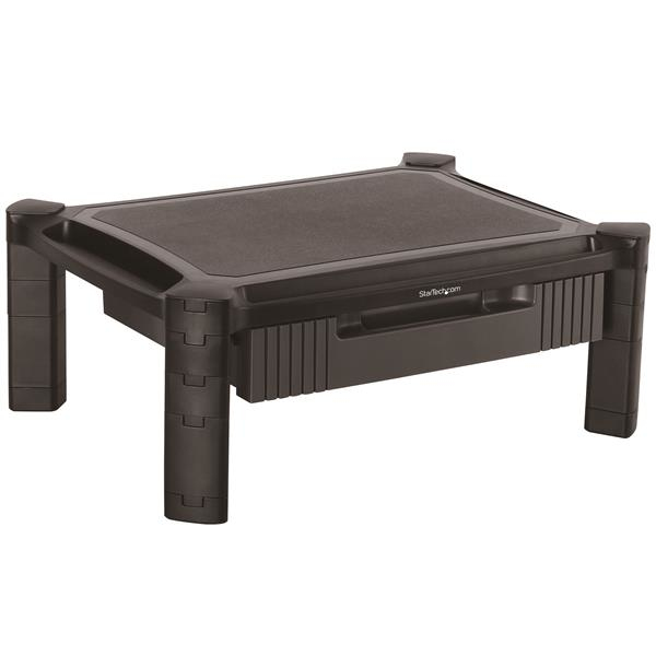Base de Soporte para Monitor de hasta 32" (10Kg) - con Cajón y Altura Ajustable
