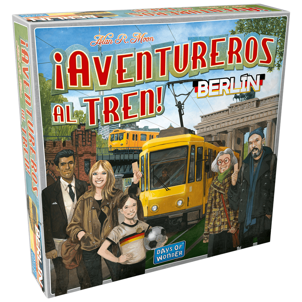 DW720865 juego de tablero ¡Aventureros al Tren! Berlín Juego de mesa Estrategia