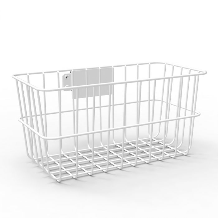 RF02BKTW accesorio de carrito para portátil y ordenador Blanco Canasta
